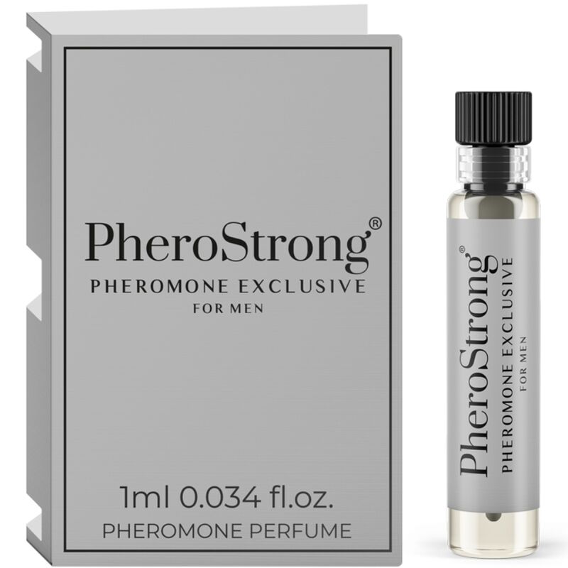 PHEROSTRONG - PERFUMY Z FEROMONAMI WYŁĄCZNIE DLA MĘŻCZYZN 1 ML