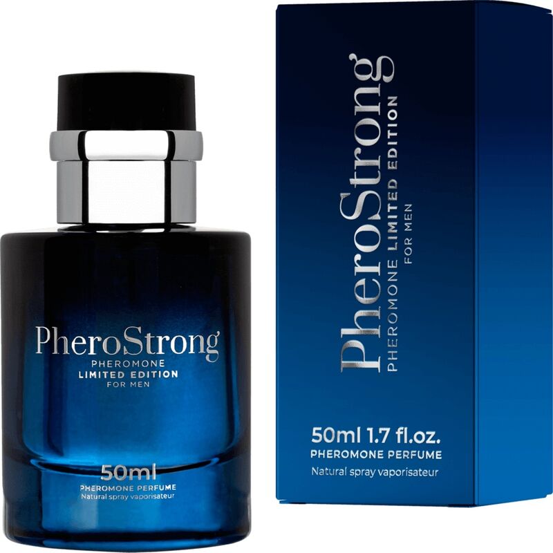 PHEROSTRONG - PEREFUMY FEROMONOWE LIMITOWANA EDYCJA DLA MĘŻCZYZN 50 ML