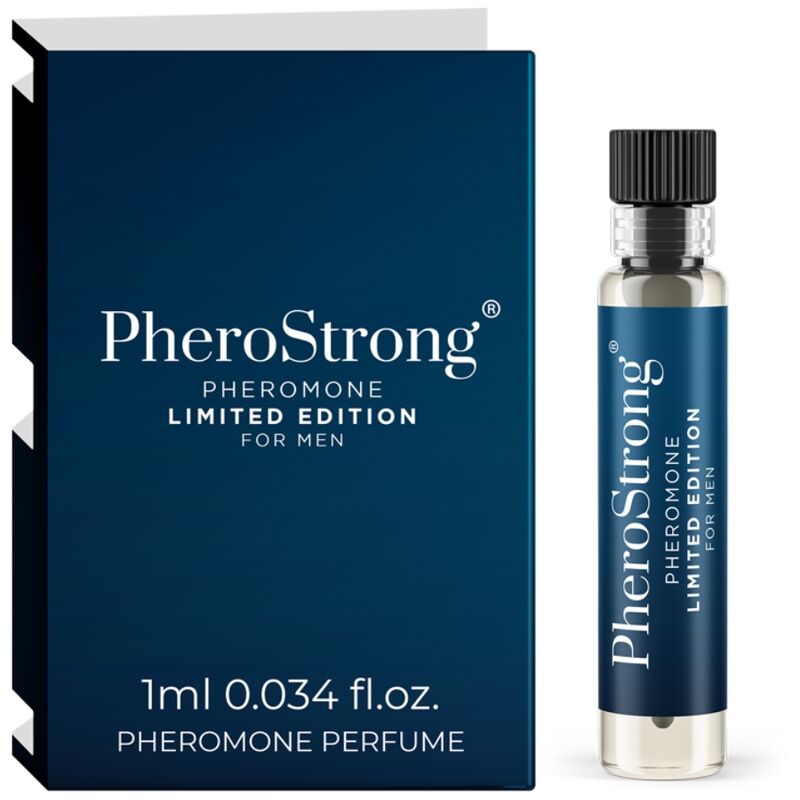 PHEROSTRONG - PERFUMY FEROMONOWE LIMITOWANA EDYCJA DLA MĘŻCZYZN 1 ML