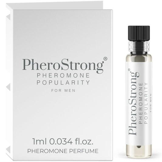 PHEROSTRONG - PERFUMY FEROMONOWE POPULARNE DLA MĘŻCZYZN 1 ML