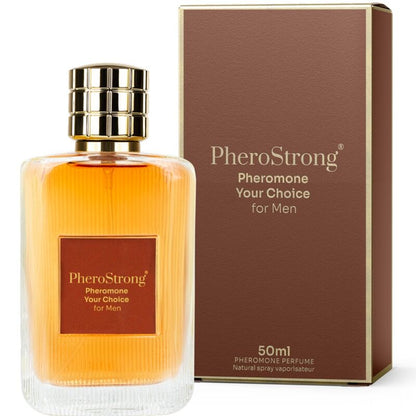 PHEROSTRONG - PERFUMY Z FEROMONAMI TWÓJ WYBÓR DLA MĘŻCZYZN 50 ML