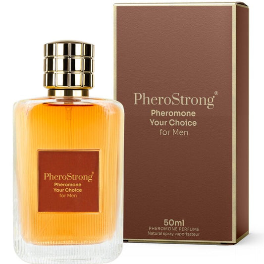 PHEROSTRONG - PERFUMY Z FEROMONAMI TWÓJ WYBÓR DLA MĘŻCZYZN 50 ML