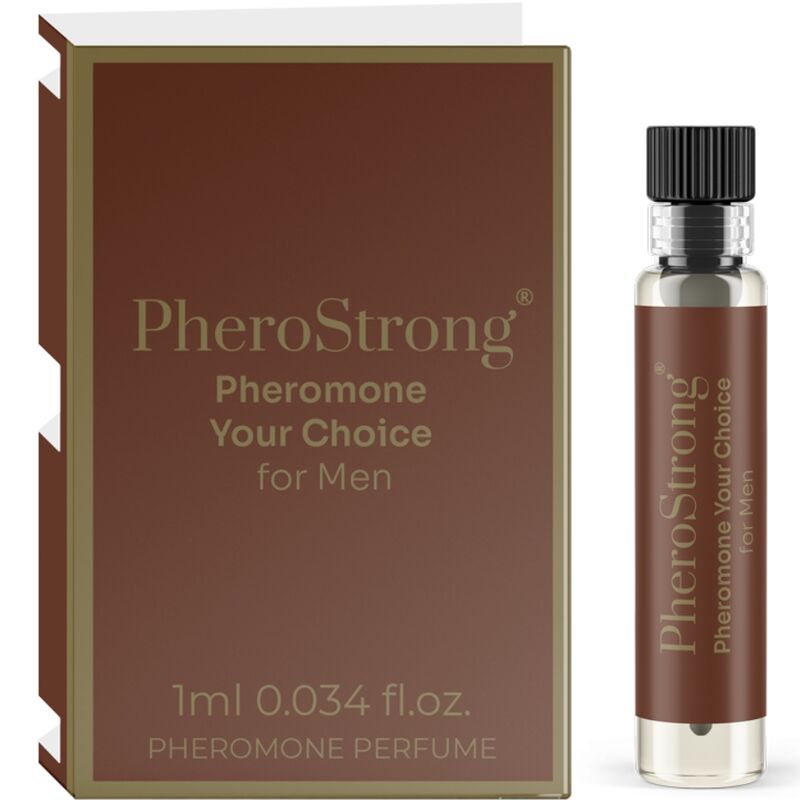 PHEROSTRONG - PERFUMY Z FEROMONAMI TWÓJ WYBÓR DLA MĘŻCZYZN 1 ML