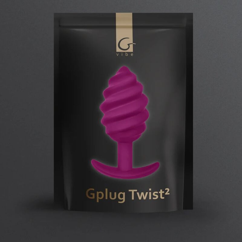 G-VIBE - GPLUG TWIST 2 FIOLETOWY KOREK ANALNY
