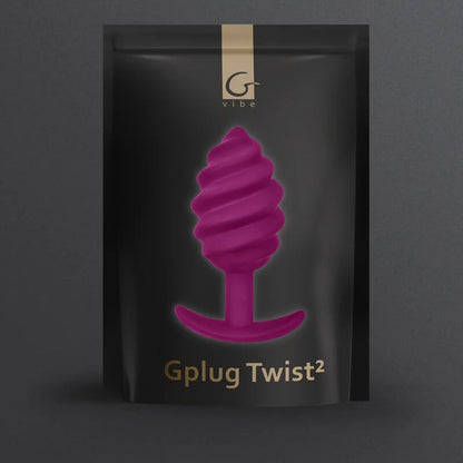 G-VIBE - GPLUG TWIST 2 FIOLETOWY KOREK ANALNY