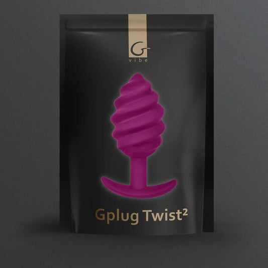 G-VIBE - GPLUG TWIST 2 FIOLETOWY KOREK ANALNY