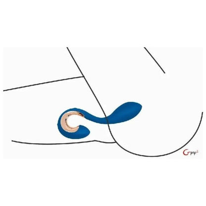 G-VIBE - GPOP 2 Wibrator punktowy G i P INDYGO NIEBIESKI