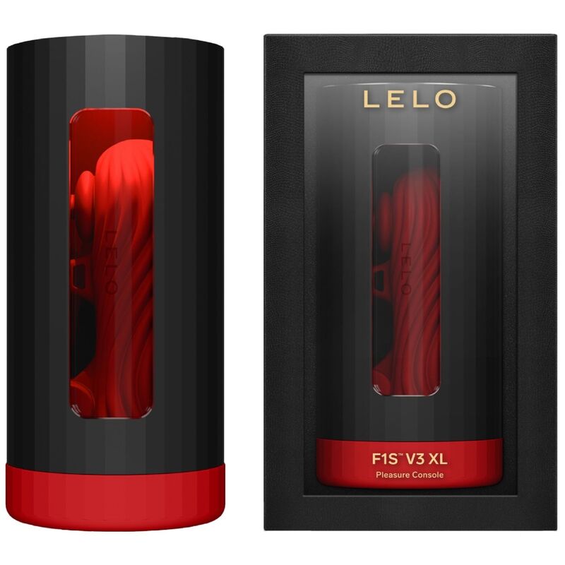 LELO - F1S V3 MĘSKI MASTURBATOR CZERWONY XL
