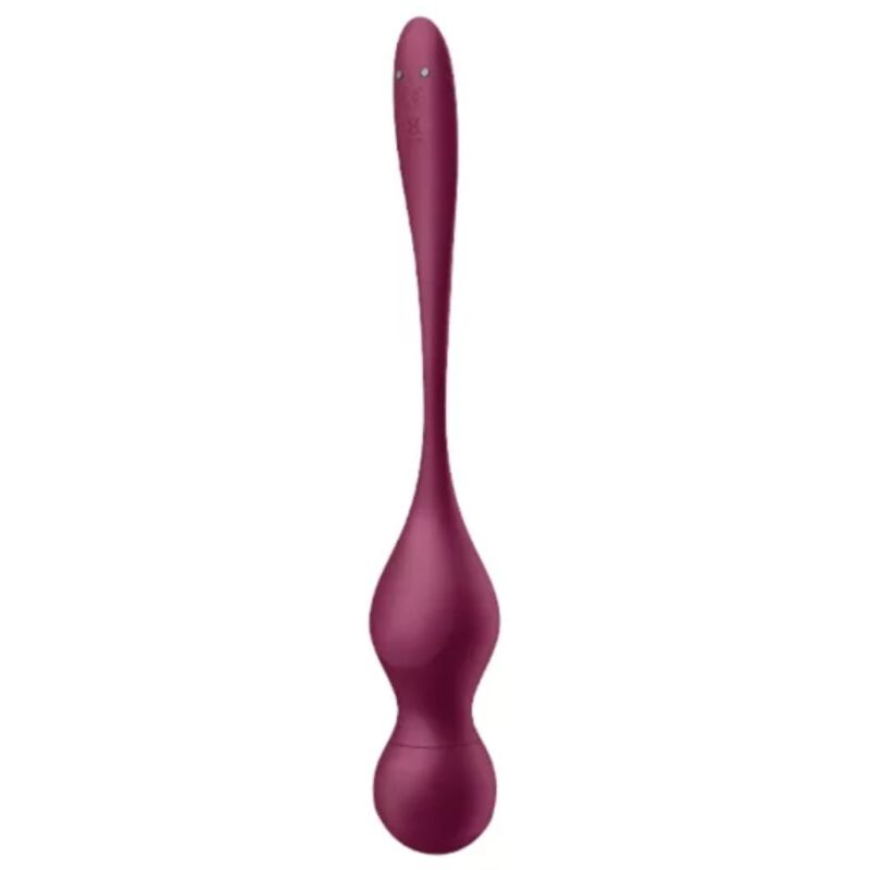 SATISFYER - LOVE BIRDS VARY WIBRATING BALLS DARMOWA APLIKACJA WINO CZERWONE