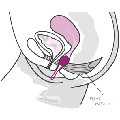 FUN FACTORY - SMARTBALL UNO PIŁKA MIĘŚNIOWA BIAŁA / PASTELOWY LILAK