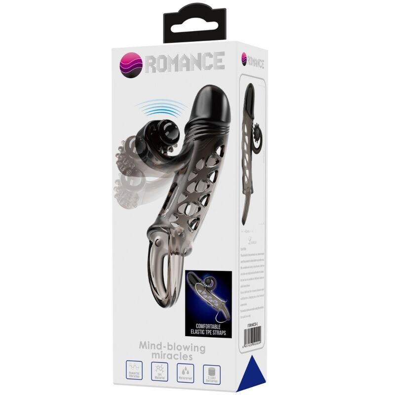 ROMANS - CZARNY PRZEDŁUŻONY RĘKAW