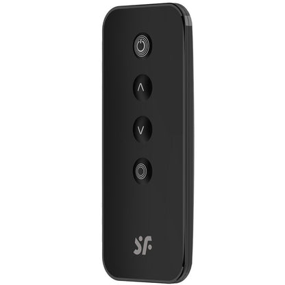 SATISFYER - ŻEBROWANY PŁATEK STYMULATOR PUNKTU G PILOT ZDALNEGO STEROWANIA CZARNY DARMOWA APLIKACJA