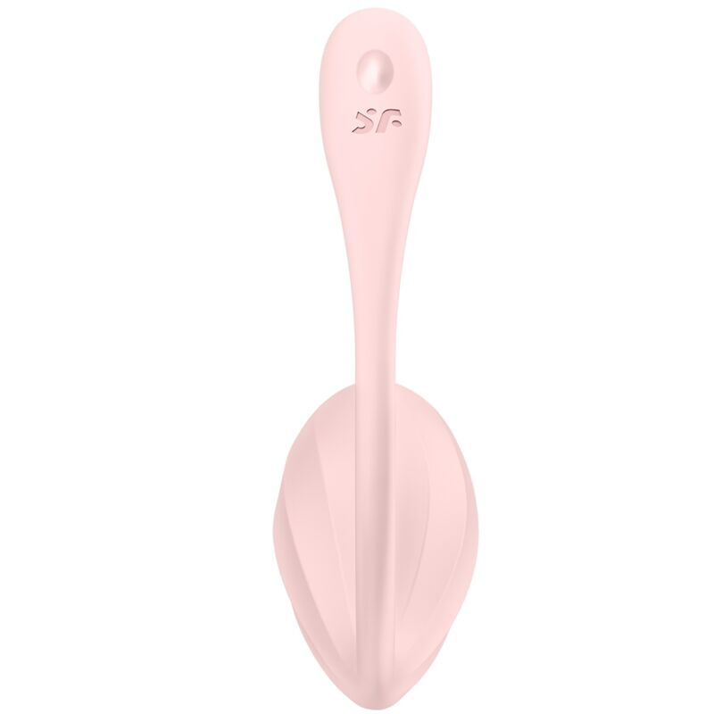 SATISFYER - PILOT DO STYMULOWANIA PUNKTU G Z PŁATKAMI ŻEBROWANYMI, RÓŻA, DARMOWA APLIKACJA