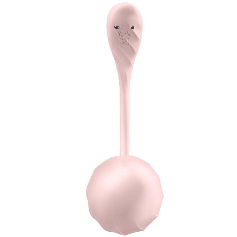 SATISFYER - PILOT DO STYMULOWANIA PUNKTU G Z PŁATKAMI ŻEBROWANYMI, RÓŻA, DARMOWA APLIKACJA