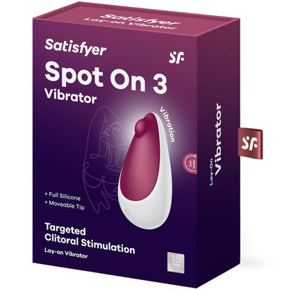 SATISFYER - SPOT ON 3 STYMULATOR ŁECHTACZKI BERRY