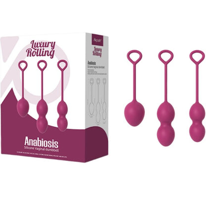 ARMONY - ANABIOSIS VAGINAL DUMBBELL 3 LEVELS BURGUND
