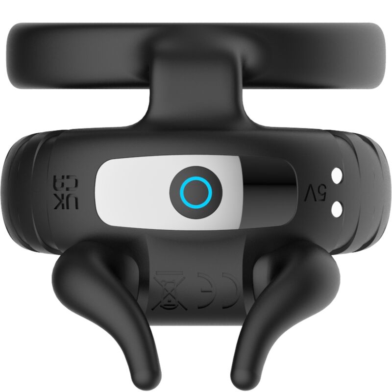 ARMONY - BULL'S PASION RING WIBRATOR 10 PRĘDKOŚCI CZARNY