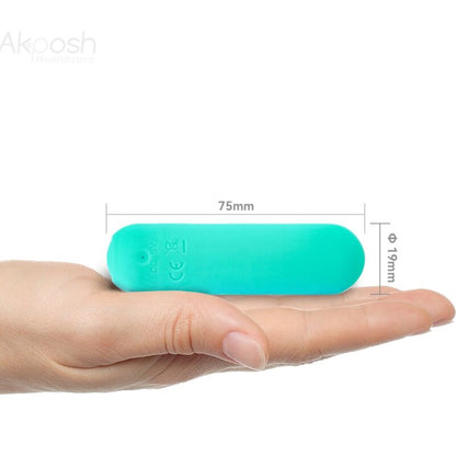 ARMONY - SPLASH JOIE WIBRATOR BULLET SILIKONOWY PILOT 10 WIBRACJI 75 X 19 CM ZIELONY