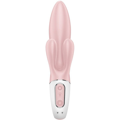 SATISFYER - POMPKA POWIETRZNA BUNNY 3 NADMUCHIWANY WIBRATOR KRÓLIK RÓŻOWY