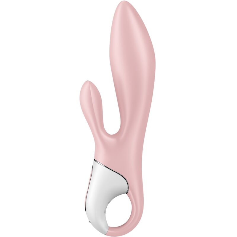 SATISFYER - POMPKA POWIETRZNA BUNNY 3 NADMUCHIWANY WIBRATOR KRÓLIK RÓŻOWY
