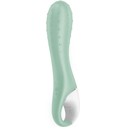 SATISFYER - WIBRATOR Z POMPKĄ POWIETRZA 3 NADMUCHIWANY PUNKT G MIĘTOWY