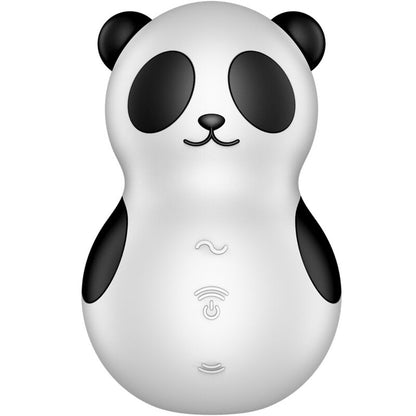 SATISFYER - KIESZONKOWY STYMULATOR I WIBRATOR PANDA CZARNO-BIAŁY
