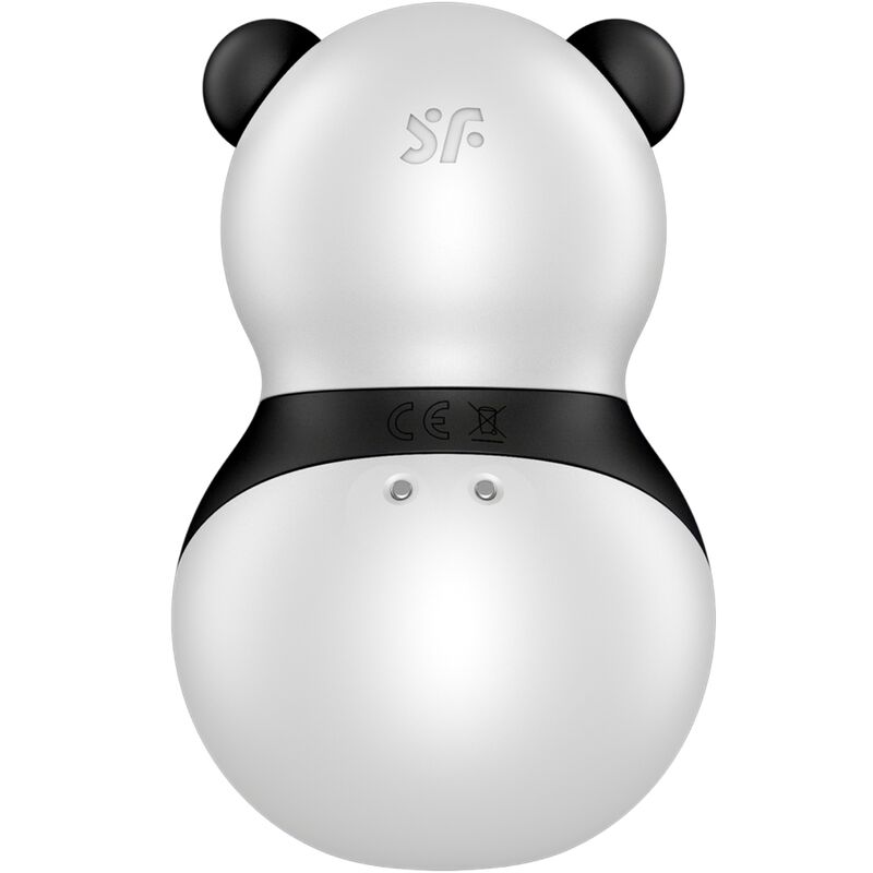 SATISFYER - KIESZONKOWY STYMULATOR I WIBRATOR PANDA CZARNO-BIAŁY