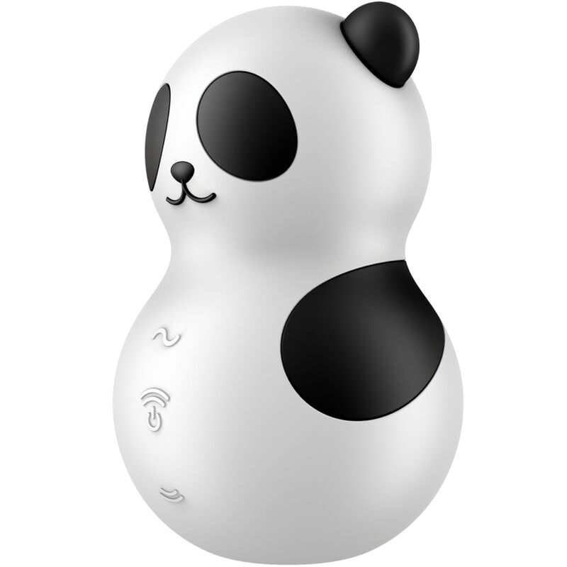 SATISFYER - KIESZONKOWY STYMULATOR I WIBRATOR PANDA CZARNO-BIAŁY