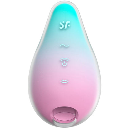 SATISFYER - SYRENKA STYMULATOR I WIBRATOR MIĘTA I RÓŻ