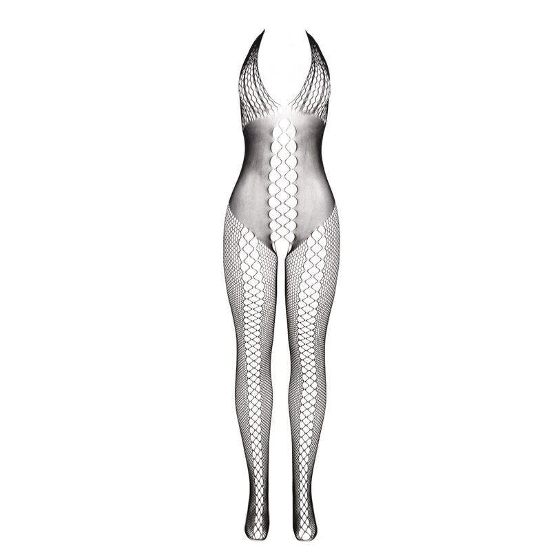 SUBBLIME - 951832 BODYSTOCKING Z ODKRYTYMI PLECAMI I KRZYŻOWYMI DETALAMI CZARNY JEDNORAZOWY ROZMIAR