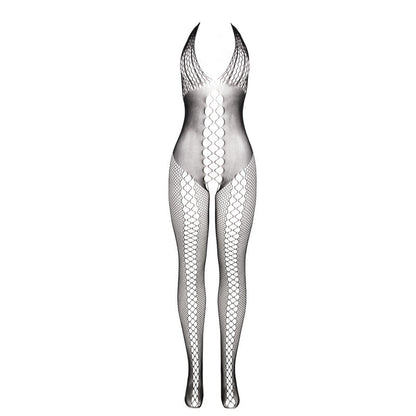 SUBBLIME - 951832 BODYSTOCKING Z ODKRYTYMI PLECAMI I KRZYŻOWYMI DETALAMI CZARNY JEDNORAZOWY ROZMIAR