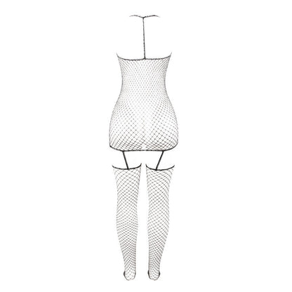 SUBBLIME - 951955 BŁYSZCZĄCE BODYSTOCKING Z SIATKI RYBACKIEJ ROZMIAR JEDNORAZOWY