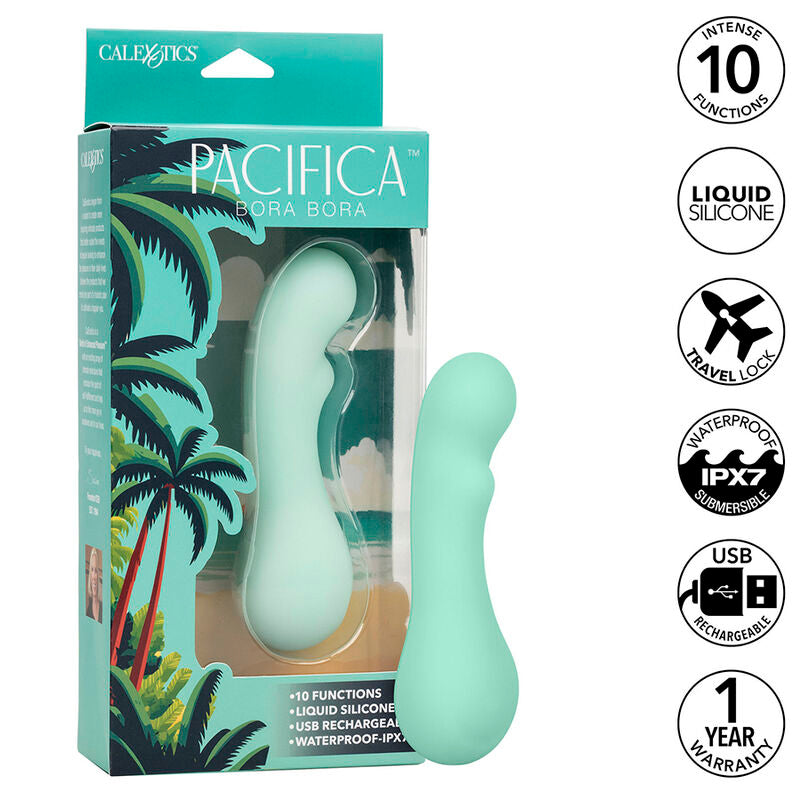 CALEXOTICS - PACIFICA BORA BORA ESTYMULATOR G SPOT 10 WIBRACJI AQUA