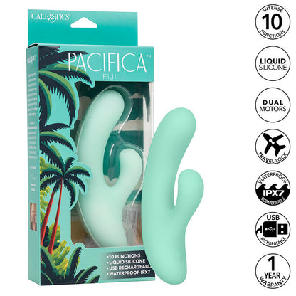CALEXOTICS - PACIFICA FIJI WIBRATOR I STYMULATOR PUNKTU G 10 WIBRACJI AQUA