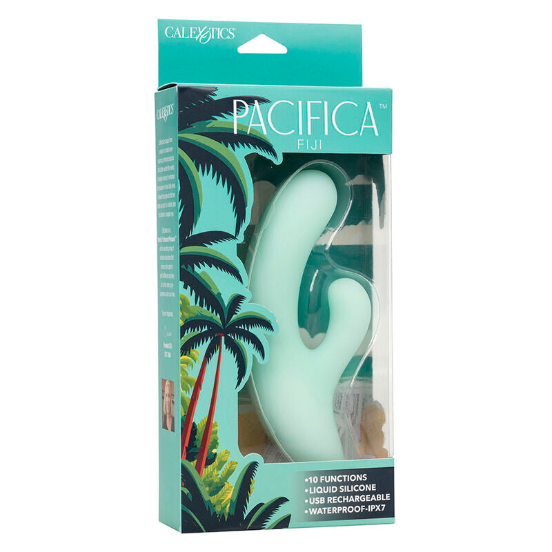 CALEXOTICS - PACIFICA FIJI WIBRATOR I STYMULATOR PUNKTU G 10 WIBRACJI AQUA