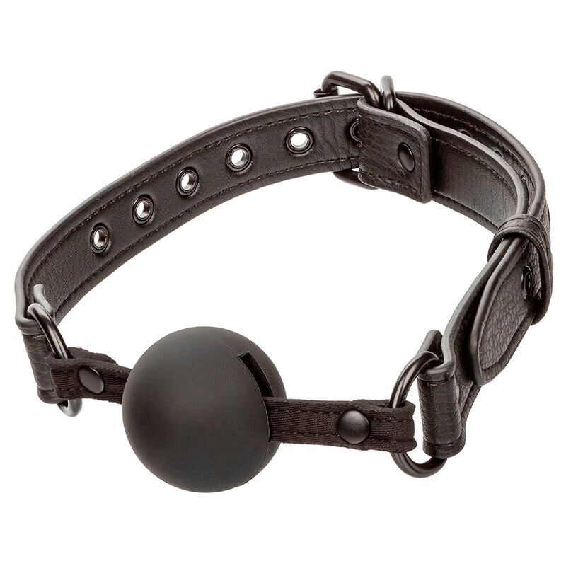 CALEXOTICS - NOCTURNAL BALL GAG SILIKONOWY CZARNY