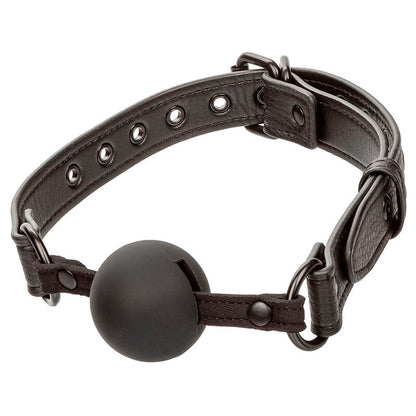 CALEXOTICS - NOCTURNAL BALL GAG SILIKONOWY CZARNY