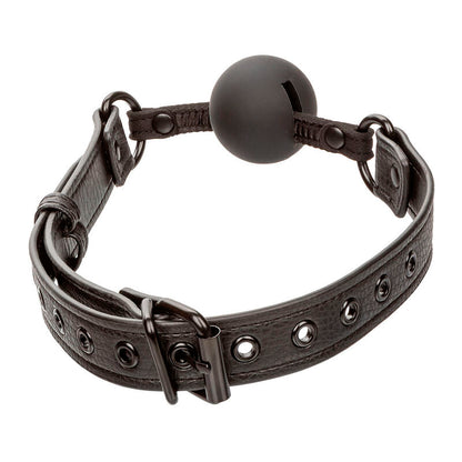 CALEXOTICS - NOCTURNAL BALL GAG SILIKONOWY CZARNY