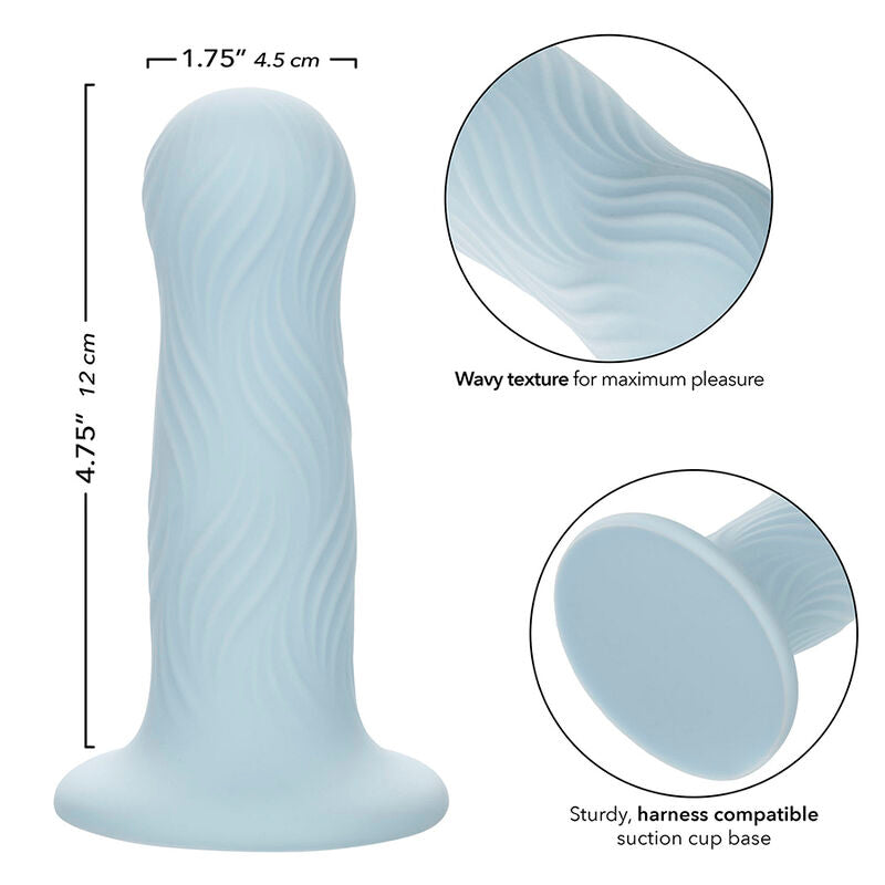 CALEXOTICS - WAVE RIDER FOAM ANAL PLUG NIEBIESKI