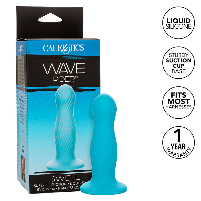 CALEXOTICS - WAVE RIDER SWELL ANAL PLUG NIEBIESKI
