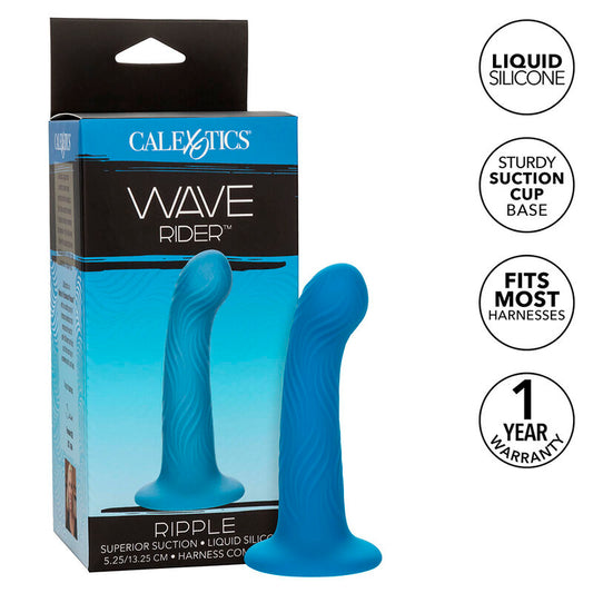CALEXOTICS - WAVE RIDER RIPPLE ANAL PLUG NIEBIESKI