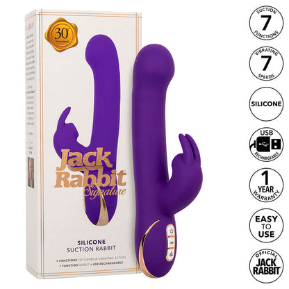 CALEXOTICS - JACK RABBIT WIBRATOR I STYMULATOR 7 POZIOMÓW WIBRACJI I FALE STYMULUJĄCE NIEBIESKI