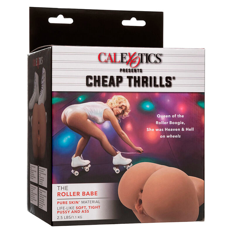 CALEXOTICS - PODWÓJNY REALISTYCZNY MASTURBATOR ROLLER BABE