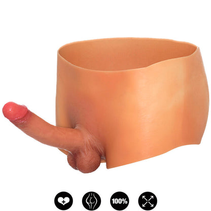 UKRYTE POŻĄDANIE - ALTER EGO BOXERSHOT Z PENISEM 18 CM ROZMIAR L