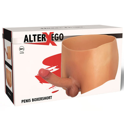 UKRYTE POŻĄDANIE - ALTER EGO BOXERSHOT Z PENISEM 18 CM ROZMIAR L