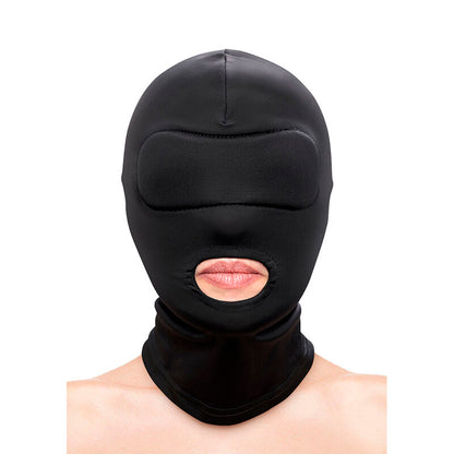 NS NOVELTIES - FETISH & FASHION MOUTH HOOD NYLON BLACK