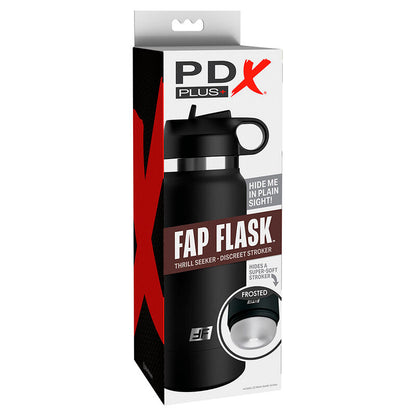 PDX PLUS - BUTELKA FAP FLASK DYSKRETNA STROKER PRZEŹROCZYSTA MODEL 1