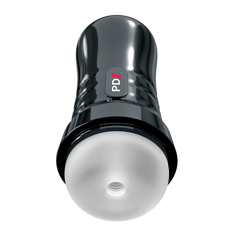 PDX EXTREME - PRZESUWNY I GLIDE SAMOLUBRYKUJĄCY MASTURBATOR PRZEŹROCZYSTY