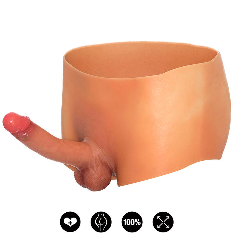 UKRYTE POŻĄDANIE - ALTER EGO BOXERSHOT Z PENISEM 18 CM ROZMIAR S/M