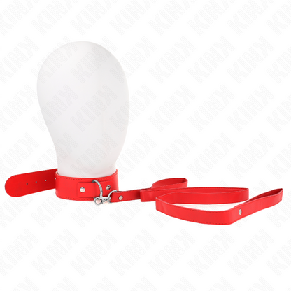KINK - NASZYJNIK Z PASKIEM 116 CM PASEK ROJO REGULOWANY 32-50 CM X 8 CM